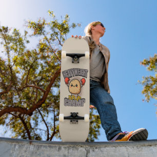Heavyweight Spud Champ Boxing Potato Skateboard