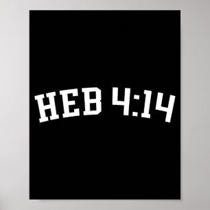 Heb 4_14 poster