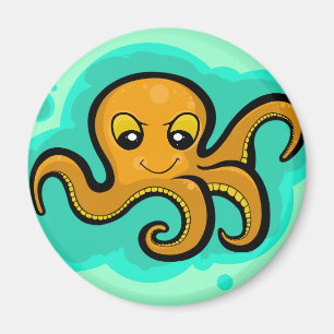 Heba the Octopus Character Magnet