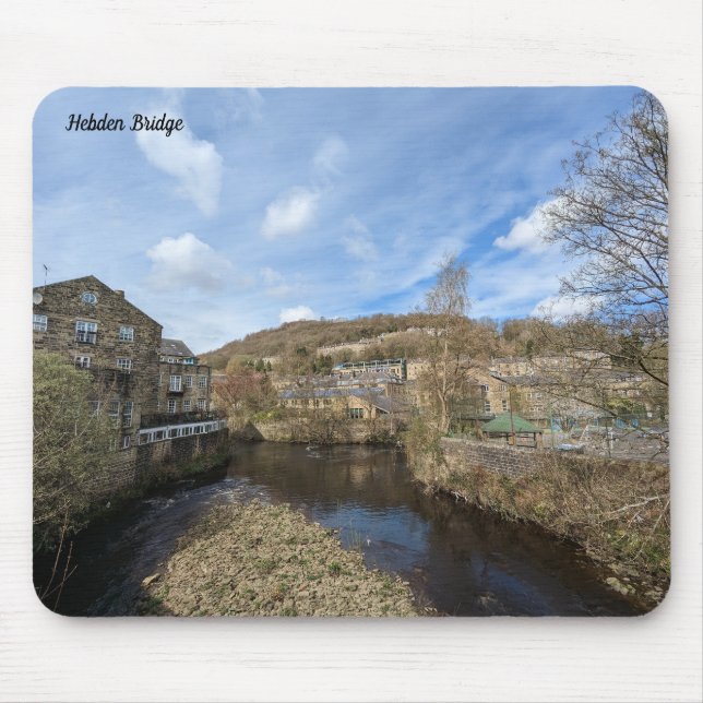 Hebden Bridge Mouse Pad (Front)