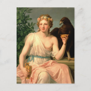 Hebe, 1784 postcard