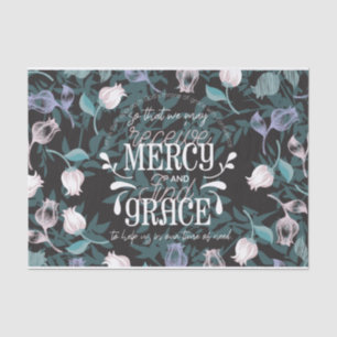 Hebrew 4:16 quotes black ver tissue paper