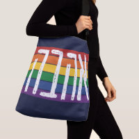Hebrew "AHAVAH" = "LOVE" On a Rainbow - LGBTQ Jews