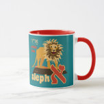 Hebrew Alphabet Coffee Mug<br><div class="desc">Hi Hebrew Lovers and Hebrew Students. This cute animal mug is one of 22 designs that feature a cute animal illustration for every letter of the alephbet. Cute gift for your hebrew students or hebrew teacher. You can add your own name if you would like to personalise it. Matching contrasting...</div>
