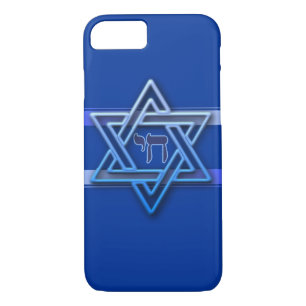 Hebrew Chai Jewish Star Of David Case-Mate iPhone Case