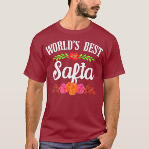 Hebrew Grandma T Worlds Best Safta T-Shirt