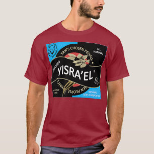 Hebrew Israelite Yisrael Culture Funny Label T-Shirt