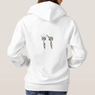 Hebrew Letter 'CHET' Hoodie