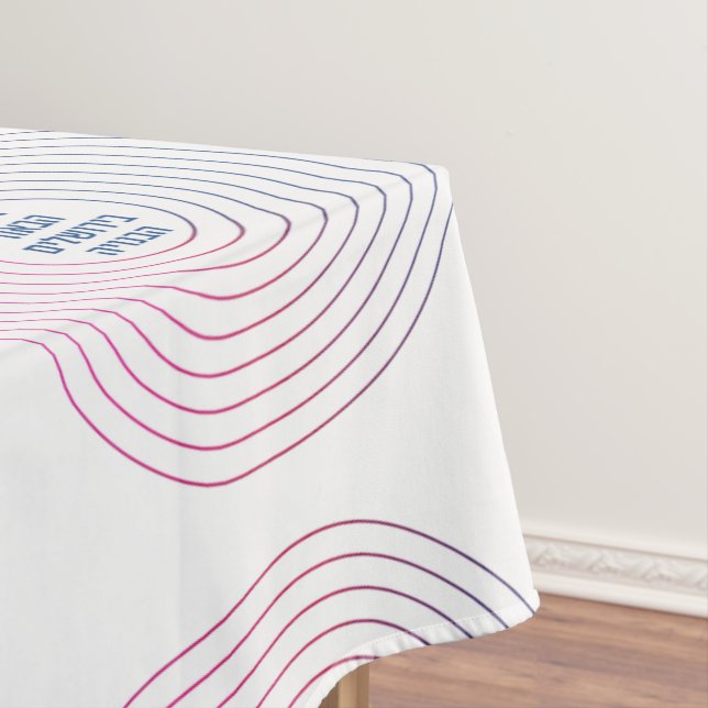 Hebrew Next Year in Jerusalem - Pesach Passover Tablecloth (In Situ)