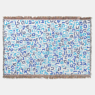 Hebrew Throw Blanket
