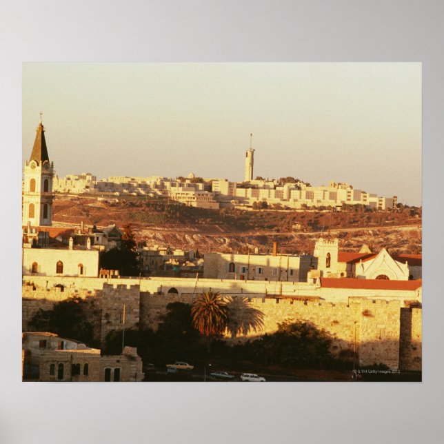Hebrew University, Jerusalem Poster (Front)