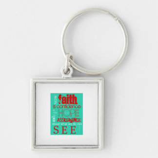 Hebrews 11:1 key ring