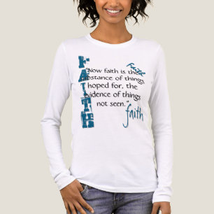 Hebrews 11:1 Passage Tri-Blend Shirt
