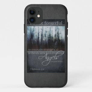 Hebrews 13:2 Angel Quote Case-Mate iPhone Case