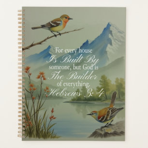 Hebrews 3:4 God the Builder Scripture Christian Planner