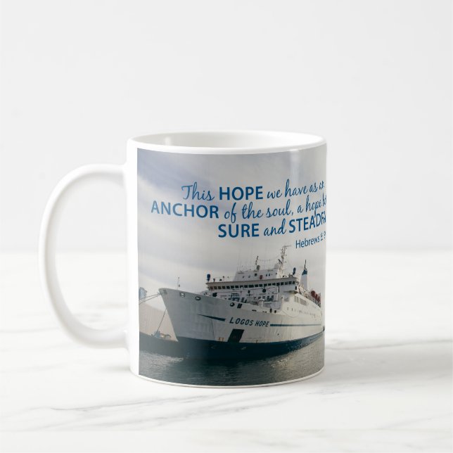 Hebrews 6:19 Mug (Left)