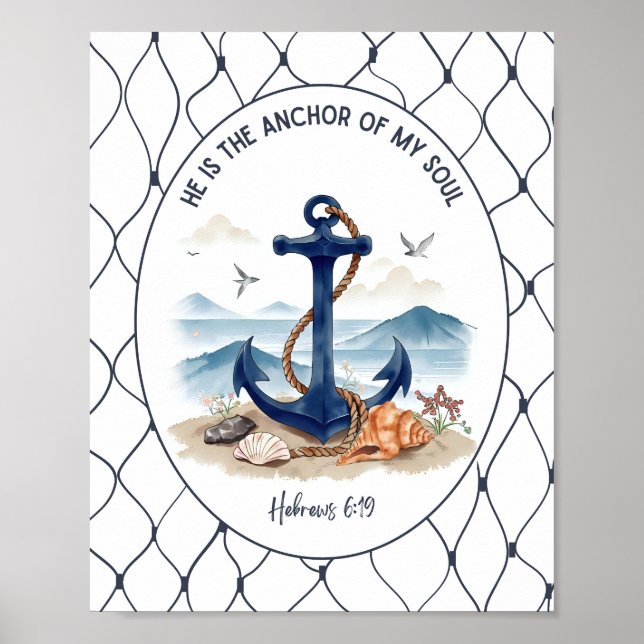 Hebrews 6:19 Wall Art & Decor (Front)