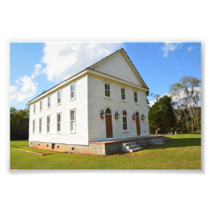 Hebron Church, Johns Island, South Carolina Photo Print