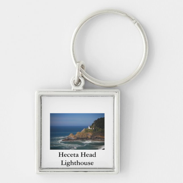 Heceta Head Lighthouse Key Ring (Front)