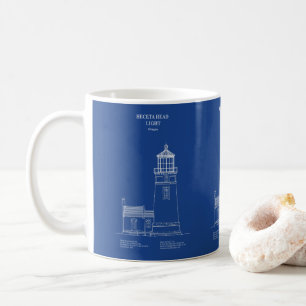 Heceta Head Lighthouse - Oregon – AD Coffee Mug