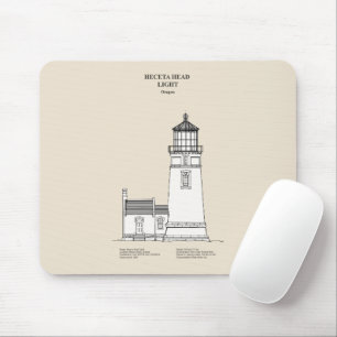 Heceta Head Lighthouse - Oregon - SBD Mouse Pad
