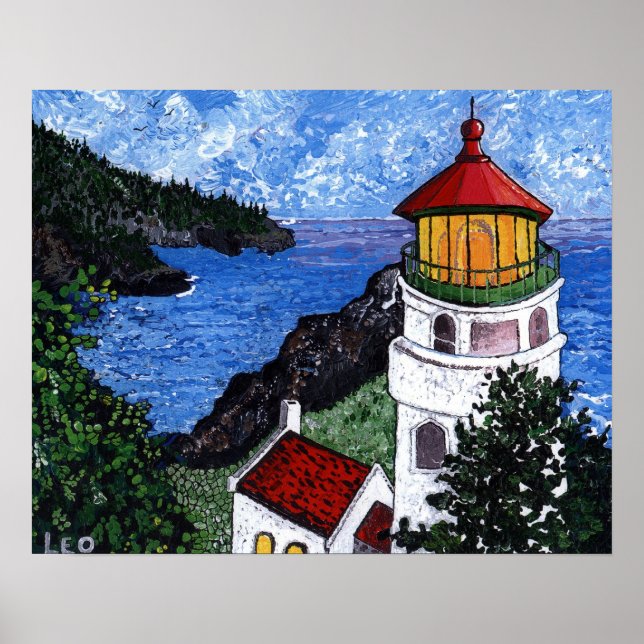 Heceta Head Lighthouse Poster (Front)