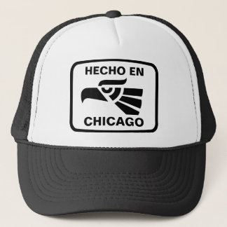 Hecho en Chicago personalizado custom personalised Trucker Hat