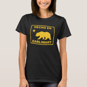 Hecho en Earlimart California Republic Pacific Coa T-Shirt