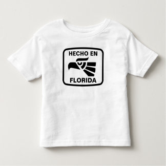 Hecho en Florida personalizado custom personalised Toddler T-Shirt