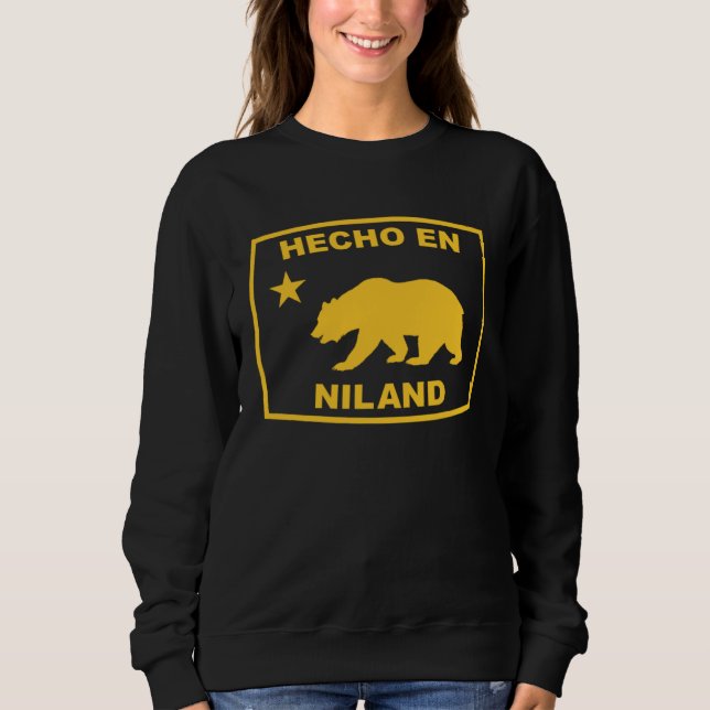 Hecho en Niland California Republic Pacific Coast Sweatshirt (Front)
