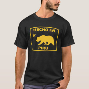 Hecho en Piru California Republic Pacific Coast T-Shirt