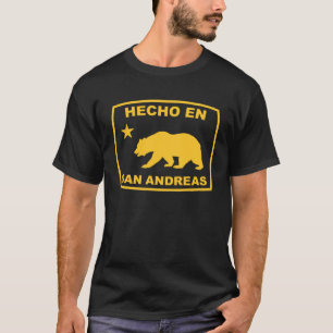 Hecho en San Andreas California Republic Pacific C T-Shirt