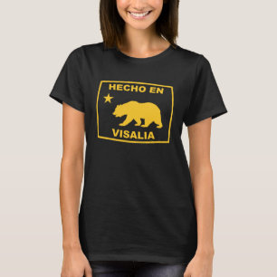 Hecho en Visalia California Republic Pacific Coast T-Shirt