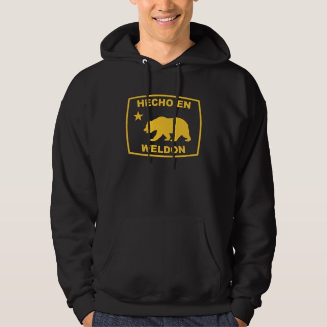 Hecho en Weldon California Republic Pacific Coast Hoodie (Front)