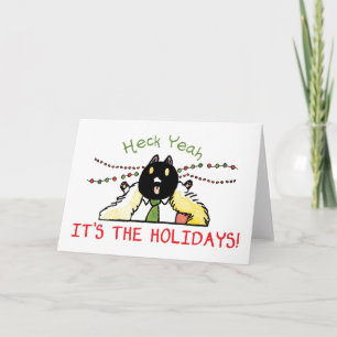 Heck Yeah It's the Holidays card