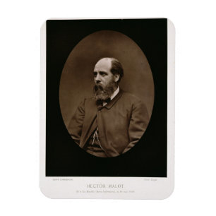 Hector Malot (1830-1907), from 'Galerie Contempora Magnet