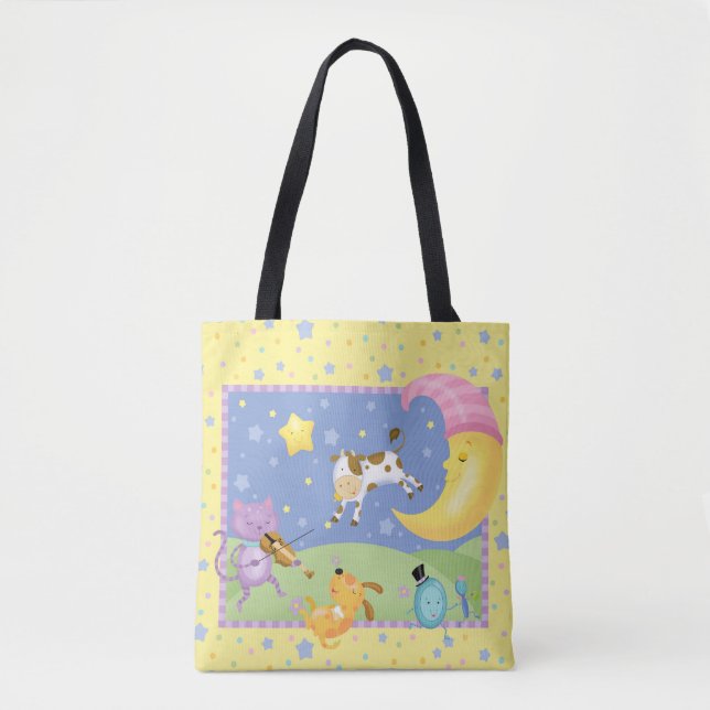 He'd Diddle Diddle Tote Bag (Front)