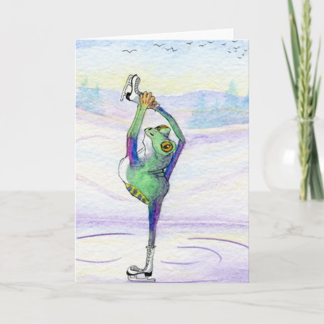 He'd found his calling at last card (Front)