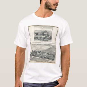 Hedge Row Vineyard, Fresno T-Shirt