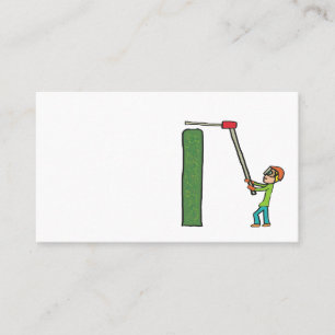 Hedge Trimming Business Card