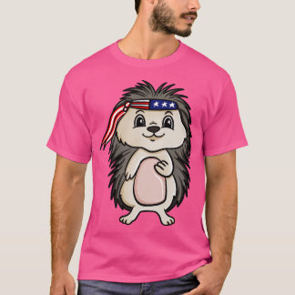 Hedgehog American T-Shirt