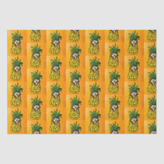Hedgehog and the Pineapple Tissue Paper