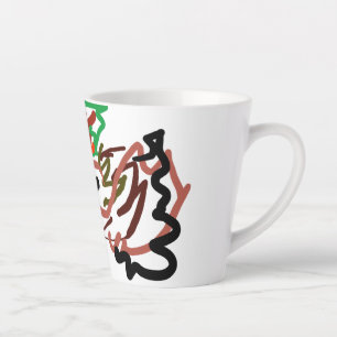 Hedgehog Autumn Latte Mug