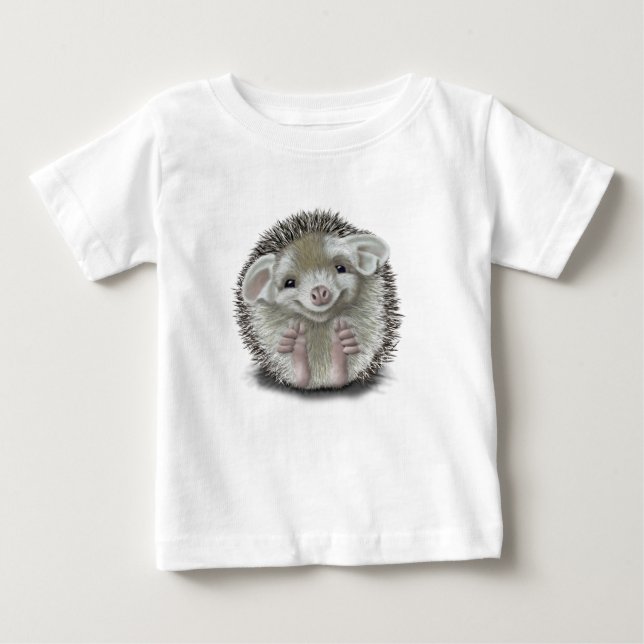 Hedgehog Baby T-Shirt (Front)