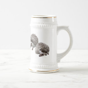 hedgehog beer stein