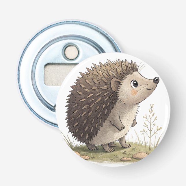 Hedgehog Bottle Opener (Front)
