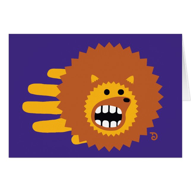 Hedgehog card (Front Horizontal)