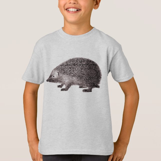 Hedgehog Children's T-Shirt (Front)