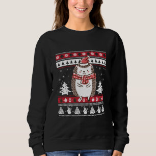 Hedgehog Christmas Sweatshirt