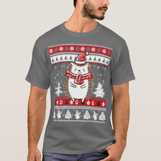 Hedgehog Christmas T-Shirt